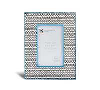 Handicrafts Home Wave Picture Frame, Handmade Resin Inlay & Wood 4x6 Photo Frame for Christmas, Holiday Gifting, Home Decor, Modern Farmhouse, Shelf Styling & Elegant Living Room, Wall/Tabletop Decor