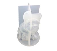 Handicrafts Soap Casting Mold Ornaments Decor UV Epoxy Mold Handmade Gypsum Plaster Resin Ornaments Home Car Decorations Casting Tools