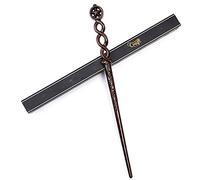 Handicraftviet Hand Carved Wood Magic Wand/Witch Wand Real Wood/Wizard Wands 15' for Halloween, Christmas and Birthday Party/Wooden Wand Star (S5)