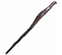 Handicraftviet Hand Carved Wooden Bird Wands 15 Inch for Witchcraft Collectible and Cosplay Magic Wand Gift for Children and Adults on Halloween, Christmas, Birthday Party