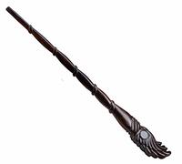 Handicraftviet - Wooden Wizard Wand 15 inch, Magic Wand Real Wood, Witch Wand for Collection, Magical Gift for Halloween, Christmas and Birthday Party