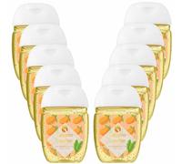 HandiGel Pocket Size Hand Sanitizers Antibacterial Gel, 29ml (10x Calypso sunrise)