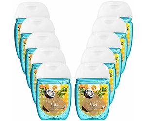 HandiGel Pocket Size Hand Sanitizers Antibacterial Gel, 29ml (10x Fun in the sun)