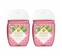 HandiGel Pocket Size Hand Sanitizers Antibacterial Gel, 29ml (2x Magical unicorns)