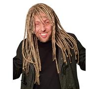 HandinHand Creations Dreadlock Wig for Men Hippie Gangster Beach Bum Reggae Rasta Man Dreads Costume