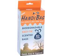 Handiscoop by Small Pet Select - 80 Biodegradable Bags for Pooper Scooper | Eco-Friendly Waste Bags for Clean-Up After Rabbits, Dogs & Small Pets