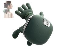 Handiva Massager, N7 Master Hand Massager with Heat, Cordless Portable Neck and Shoulder Pro, Real Hands Massagers, 3 Speed Adjustment, for Shoulders, Leg (Green)