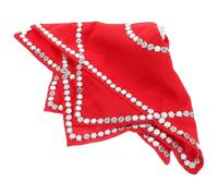 Handkerchief for Red Cloth Octagonal Performance Dance and Chinese New Year | Lightweight Portable Cloth, Vivid Eight Sided Shape, Suitable for Children and Adults, Traditional Routine Use