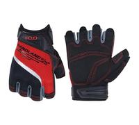 HANDLANDY Fingerless Work Gloves for Men,Half Finger working Glove Grip Shock-Absorbing Breathable Uwrist TPR Anti-collision Gloves for Mens & Women (Medium)