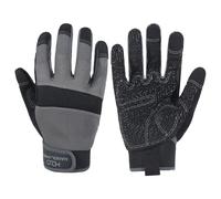 HANDLANDY HLDD UltraLight Safety Work Gloves, Mens & Women Multi-Functional Work Gloves with Extensive Palm Protection, Mechanic Gardening Construction DIY Glove with Touchscreen