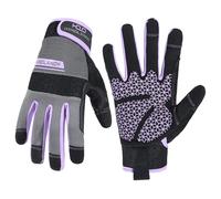 HANDLANDY HLDD UltraLight Safety Work Gloves, Women Utility Work Gloves, MultiFunctional Mechanic Gardening Construction DIY Glove with Touchscreen