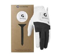 HANDLANDY Junior Golf Glove, Ultra Breathable and Grip Left Hand Kids Golf Glove for Toddlers Boys Girls (Black, S)