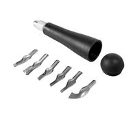 Handle Artist Grade Engraving Tool Set for Fine Woodcut Printing and Creative Design Work Professional Artwork Portable Engraving Set