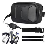 Handle Bar Bag - Waterproof Mountain Bike Crossbar Bag, 3L Handy Handlebar Storage Pouch Pack, Road Bike Basket Frame for Stunt, Kick, Balancing Scooters