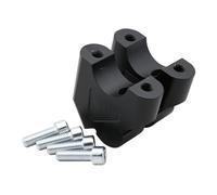 Handle Bar Clamp Aluminum Motorcycle Handlebar Riser For BMW R1250GS R1200GSLC Adventure ADV 2013-2025 S1000XR 32MM Drag Handle Bar Clamp Extend(Black)