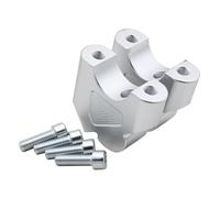 Handle Bar Clamp Aluminum Motorcycle Handlebar Riser For BMW S1000XR 2015-2018 R1200GS LC R1200GSLC Adventure R1250GS ADV 32MM Drag Handle Bar(Silver)