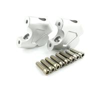 Handle Bar Clamp Risers For BMW R1200GS For Adventure R1250GS For Adventure S1000XR Back Moved Barback Offset Handlebar Risers 1 Pair Handlebar Riser