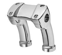 Handle Bar Clamp Risers For V-Star 650 for Classic for V-Star 650 for Custom Motorcycle Chrome 4" Handlebar Riser 1" Bar 1 Pair Handlebar Riser