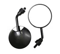 Handle Bar End Rearview Convex For DIO50 ZX50 JOG50 JOG90 PCX 125 150 Motorcycle Mirrors Modified CG 8MM Screw Thread(10MM BLACK)