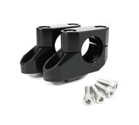 Handle Bar Extend Adapters 28mm 1 1/8" Handlebar Riser Back Moved Up Fat Bar For CB650R CB1000R CB500X F VFR1200X CBF300NA CTX700 X-ADV 750 350 NX500(Black)