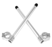 Handle Bar Mount Clamp For H&arley For Chrome Fork Tube Motorcycle Clip On For 7/8" CNC Handlebar For 31-51mm Regular Riser For Aluminum Handle Bar(35mm)