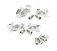 Handle Bar Mount Clamp For Turismo For Veloce 800 28mm 1 1/8" Handlebar Risers Back Moved Up Fat Bar Riser(S)