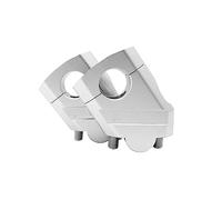 Handle Bar Mounting Risers For For G310GS For G310R 2017-2021 Motorcycle Handlebar Handle Bar Riser Heighten Extend Mount Clamp Adapter(B 22mm Silver)