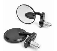 Handle Bar Rearview Kits For Nexus For Runner For Series Motorcycle Reversing Auxiliary Accessories 7/8" 22 Mm Handle Bar End Mirrors(Black 1)