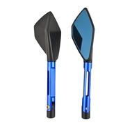 Handle Bar Rearview Kits Universal 8 Mm 10 Mm Motorcycle Accessories Rear View Mirror Reversing Auxiliary Accessories(Blue)