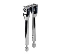 Handle Bar Riser Chrome 12in 12" Kickback/Straight Handlebar Riser Kit Club Clamp For Model With 1" 25mm Bar For Softail
