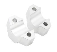 Handle Bar Riser Clamp For Xt1200z For Super For Tenere 2014-2019 Motorcycle Handlebar Riser Bars Clamp Silver Handlebar 25mm Riser Kit Handlebar Riser