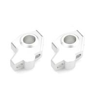 Handle Bar Riser For NC700X 2011-2019 For NC700S For CRF250L For CRF250M For CRF450R 22mm 7/8" Offset Handlebar Risers Back Moved Mounting Risers(Matte Silver)