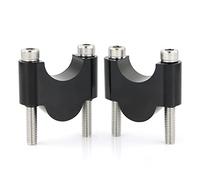 Handle Bar Riser For Rocket For III For Thruxton 900 For Bonneville T100 25.4mm Handlebar Risers Stardard Bar Mount Riser CNC Motorcycle Fit Motorcycle Handlebar Riser Clamp