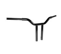 Handle Bar Riser For Sportster 883 For Custom XL883C: 2004-2009 Motorcycle 25mm Rise T-bars 1'' Drag Bars 12'' 14'' Height(Black 14inch)