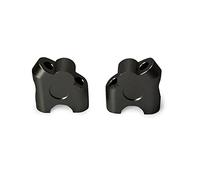 Handle Bar Riser For Suzuki 7/8 22mm Fat HandleBars Clamp Universal Anodized 2 Inch Pivoting Motorcycle Handlebar Handle Bar Riser Motorcycle Handlebar Riser Clamp(2)
