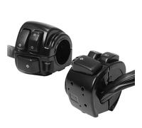 Handle Bar Riser plus back Motorcycle Black 1" 25mm Handlebar Turn Signal Control Switch For Harley XL883 Sportster