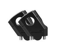 Handle Bar Riser Universal 28mm 22mm For For R1200GS 3 Color Motorcycle Handlebar Riser Bar Mount Handle Clamp Motorcycle Handlebar Riser Clamp(22mm Black)