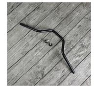 Handle Bar Riser Universal Motorcycle 22mm 7/8'' Aluminum Alloy Steering Wheel Retro Motorbike Modified Rise Up Handlebar(Black bar ends)