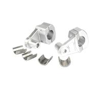 Handle Bar Riser Universal Motorcycle Handlebar Clamps Riser Add 5.5cm Height For 22mm 28mm Bars Clamp 2 Inch Pivoting For CRF YZF