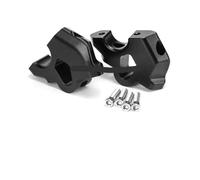 Handle Bar Risers Compatible With For R1300GS 2024-2025 Motorcycle Handlebar Riser Mop Handlebar Clip Extension Adapter Motorcycle Handlebar Riser Clamp Mount(Black)