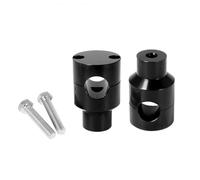 Handle Bar Risers Compatible With For V-Star 650 For Custom For Silverado 1100 For Custom For Silverado 22mm 25mm Motorcycle Handlebar Riser Bracket Clamp Kit(Black,22mm)
