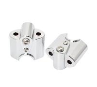 Handle Bar Risers For R18 2020-2022 Motorcycle Chrome Handlebar Riser Bar Mount Handle Clamp Mounting Lift Clamp Adapters Mount Handle Clamp