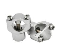 Handle Bar Risers For TC FC TE FE 125-501cc 2009-2022 Motorcycle CNC 28MM Handlebar Risers Bar Mount Clamp(Silver)