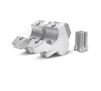 Handle Bar Risers For XADV750 2017 For ADV150 2017 For ADV160 2017 For ADV350 2022 Motorcycle Handlebar Increment Mop Handlebar Clip Extension Adapter(Silver)