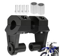 Handle Bar Risers,Heightening Clamp Riser - Anti-Vibration Motorcycle Accessories For Cruiser Winter Riding Adventure Touring ATV
