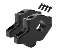 Handle Bar Risers Motorcycle Motorcycle Handlebar Riser Move Clamp Adapter Handlebar Holder For XVS650 For V-Star 650(Black)