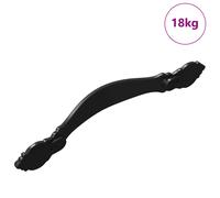 vidaXL Handle 968 pcs Black Zinc Alloy, Kitchen Design, Irregular Shapes, Classic Inspiration, Unique Touches, Aesthetic Appeal, Timeless Elements for Every Home