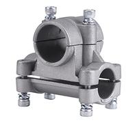 Handle Bracket Clamp, 28 mm Handle Bracket Clamp with Bolts Handheld Holder for Strimmer Trimmer Brushcutter Tube Fist Clamp for Mounting Tools