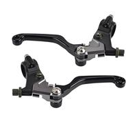 Handle Brake Levers Shorty Brake Lever & Clutch Lever For MTX200 MTX50 MTX80 P50 PC50 QA50 S65 Sport For S90 Super Cub 50 55 1960-1990 Motorcycle Clutch(Black)