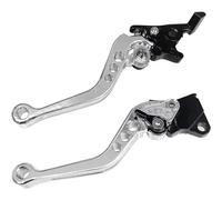 Handle Brake Levers Universal fit for Motorcycles with The Handlebar of 22mm in Diameter Clutch Brake Handle Drum Lever Fit for BMW Motorcycle Clutch(Sliver)